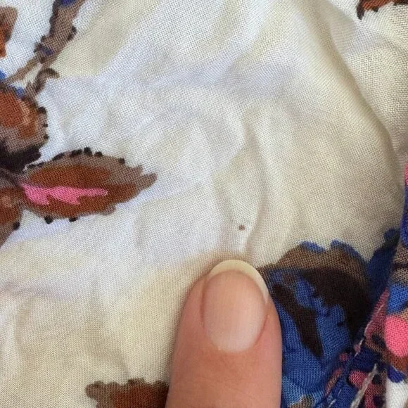 RARE First Kiss Maxi Dress Similar to Free People Floral Midi Dress Small - Picture 11 of 12